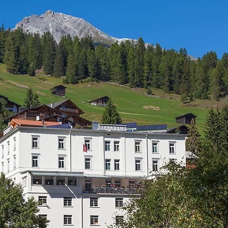 Boutique-Hotel Garni Bellevue Davos Wiesen Exterior foto