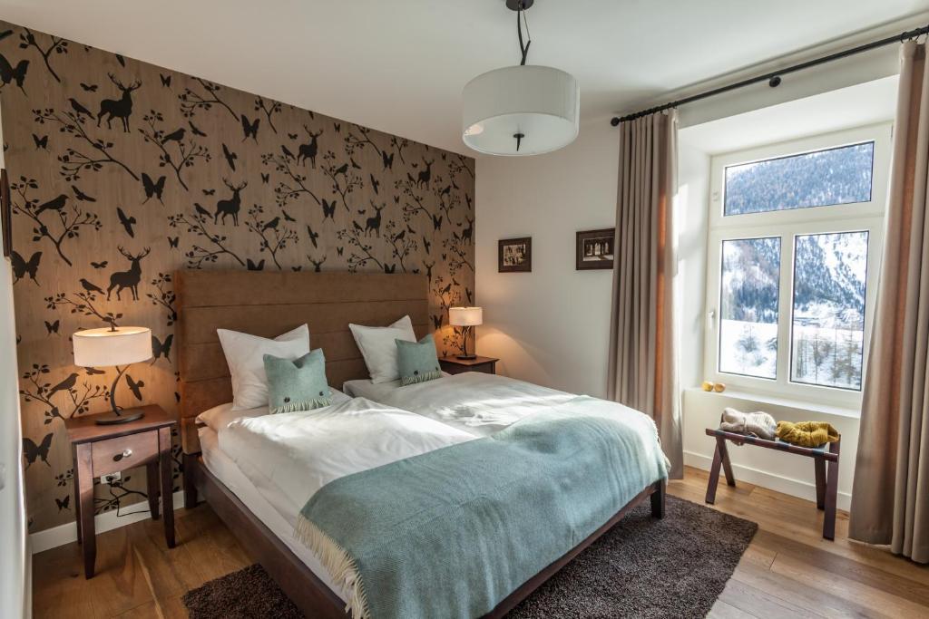 Boutique-Hotel Garni Bellevue Davos Wiesen Habitación foto