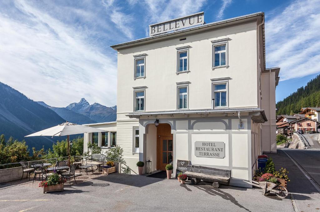 Boutique-Hotel Garni Bellevue Davos Wiesen Exterior foto