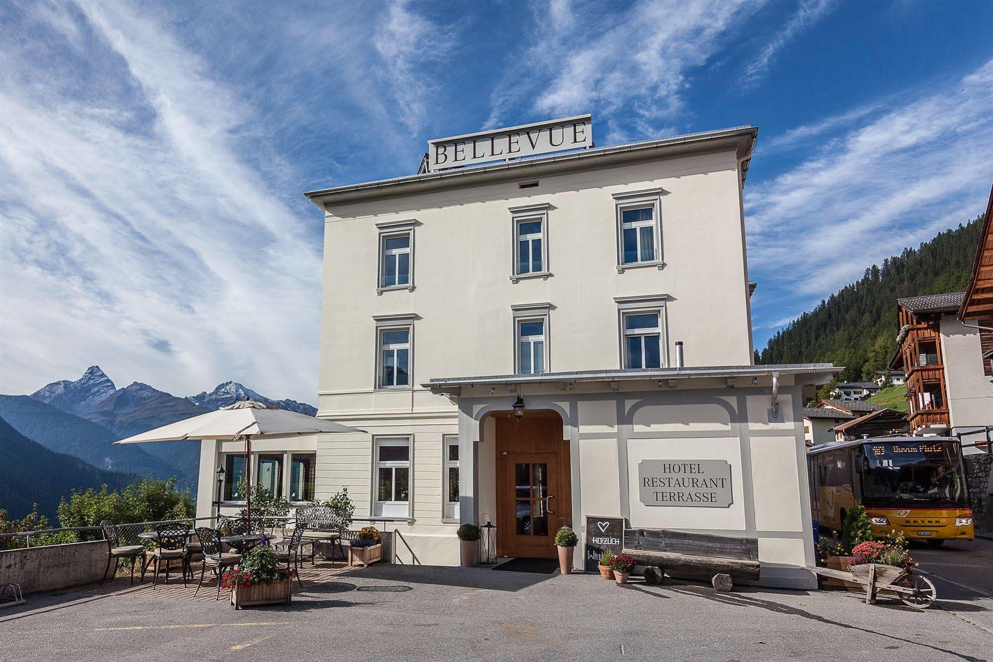 Boutique-Hotel Garni Bellevue Davos Wiesen Exterior foto