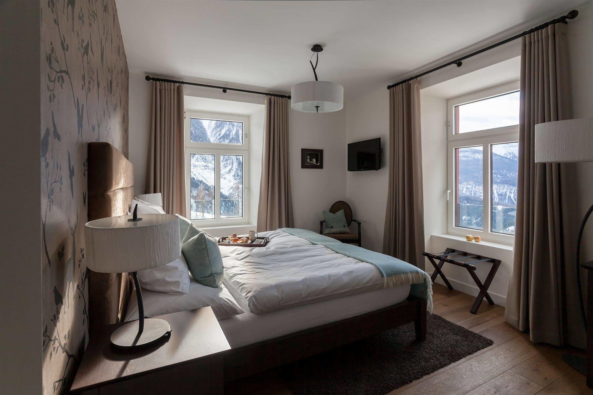 Boutique-Hotel Garni Bellevue Davos Wiesen Exterior foto