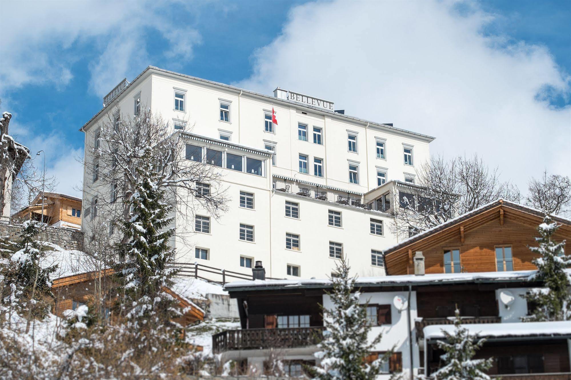 Boutique-Hotel Garni Bellevue Davos Wiesen Exterior foto