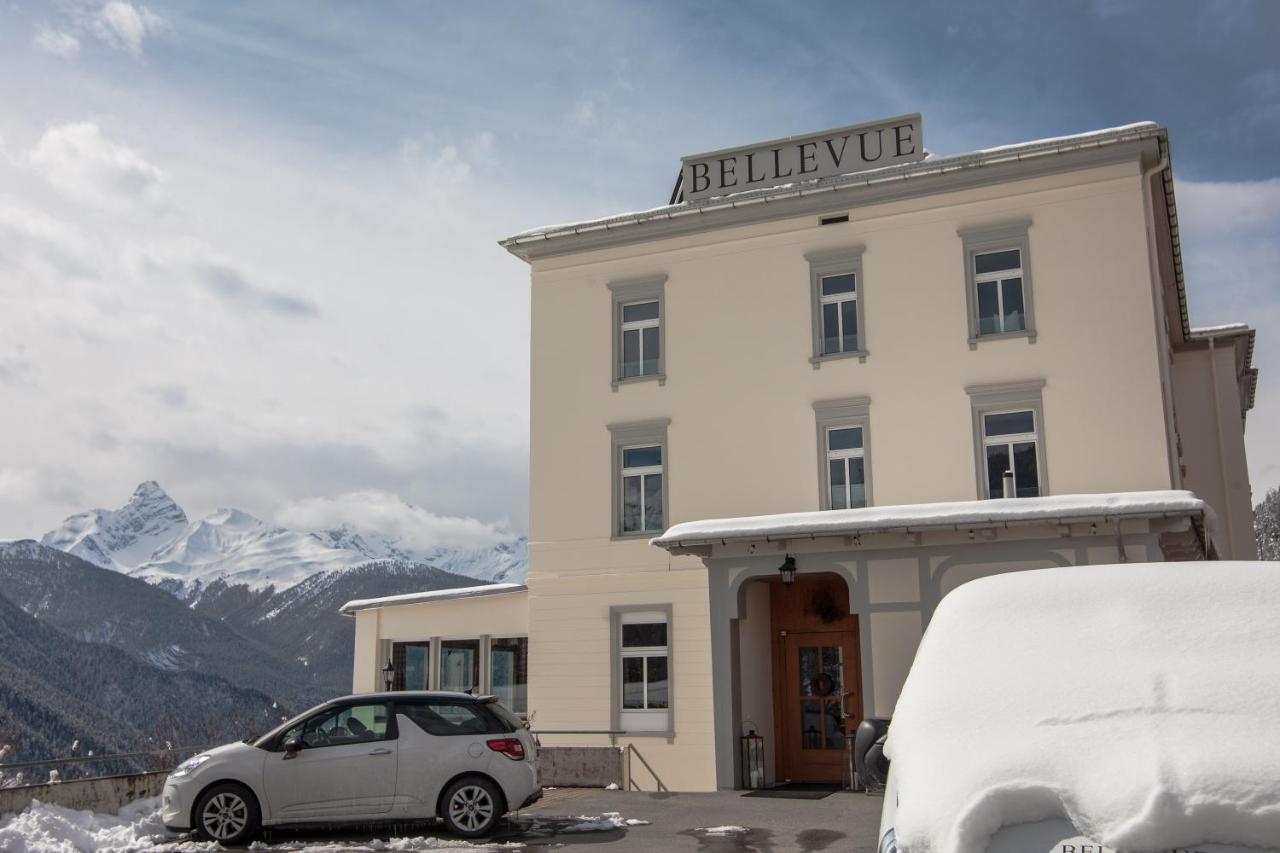 Boutique-Hotel Garni Bellevue Davos Wiesen Exterior foto