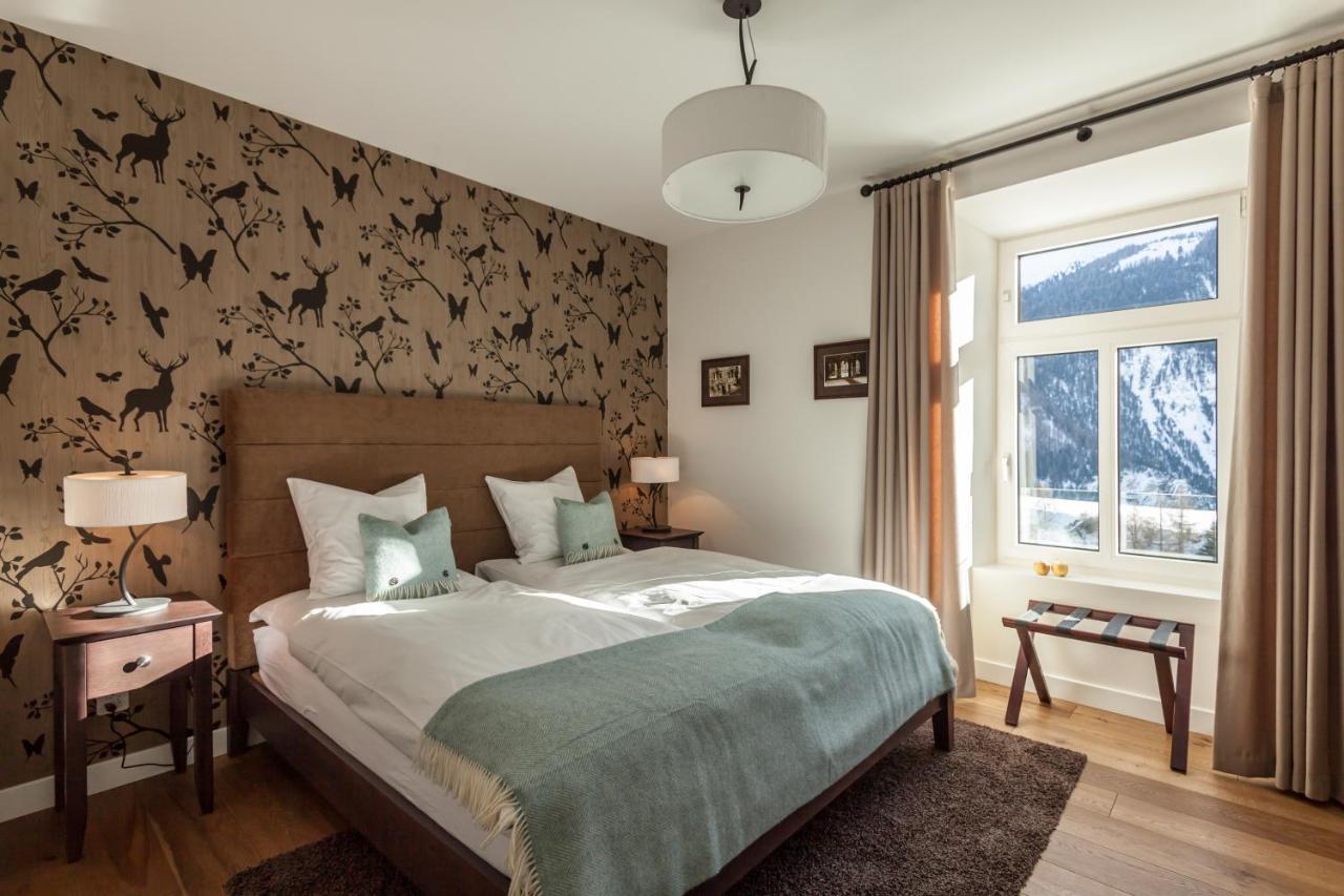 Boutique-Hotel Garni Bellevue Davos Wiesen Habitación foto